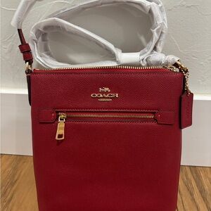 Coach Red Crossbody Bag